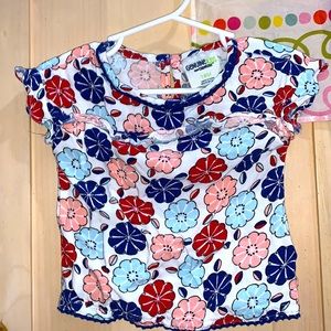 Osh Kosh Flower Shirt